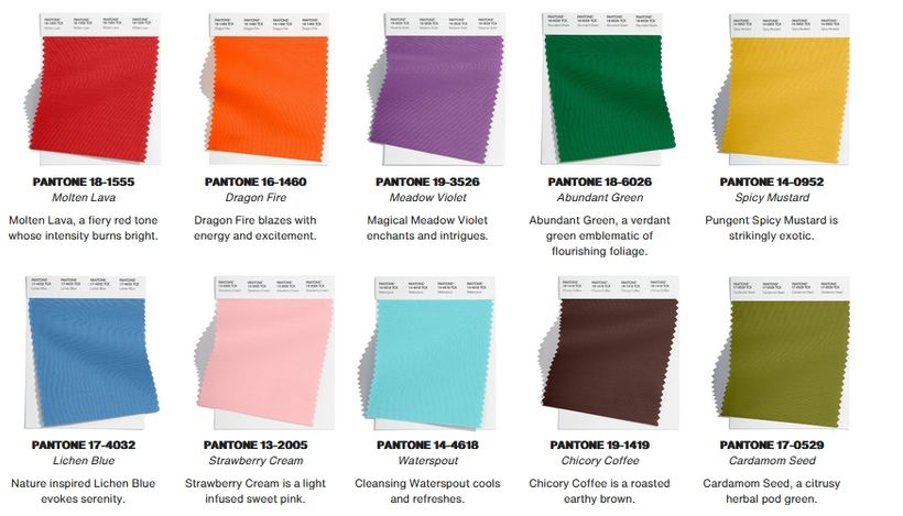 Pantone определил цвета Лондонской Недели моды