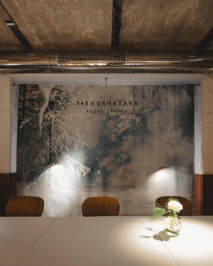 Фотозона Ushatava в ресторане Osteria 345