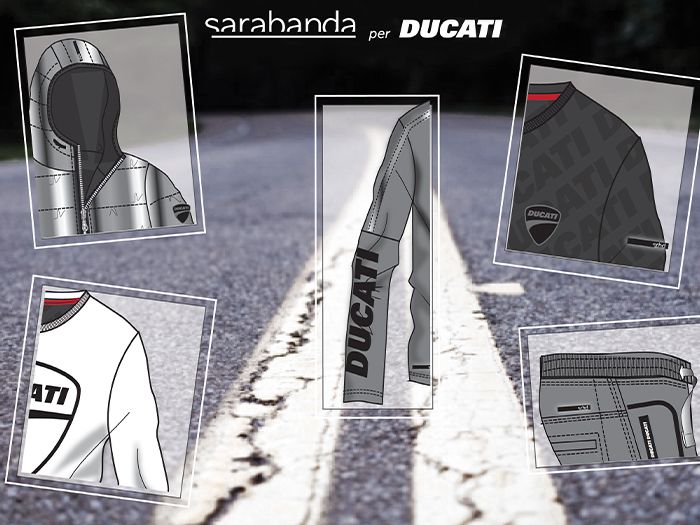 Коллекция Sarabanda x Ducati