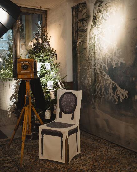 Фотозона Ushatava в ресторане Osteria 345