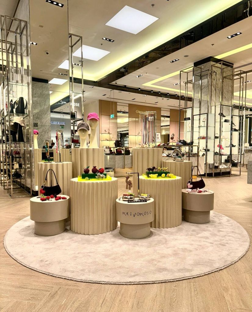 Krivokoso в Bloomingdale's (ТРЦ Dubai Mall, ОАЭ)