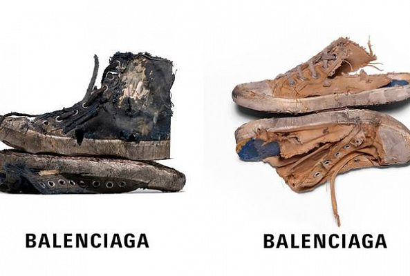 Аналитики объяснили идею с «уничтоженными» кедами Balenciaga